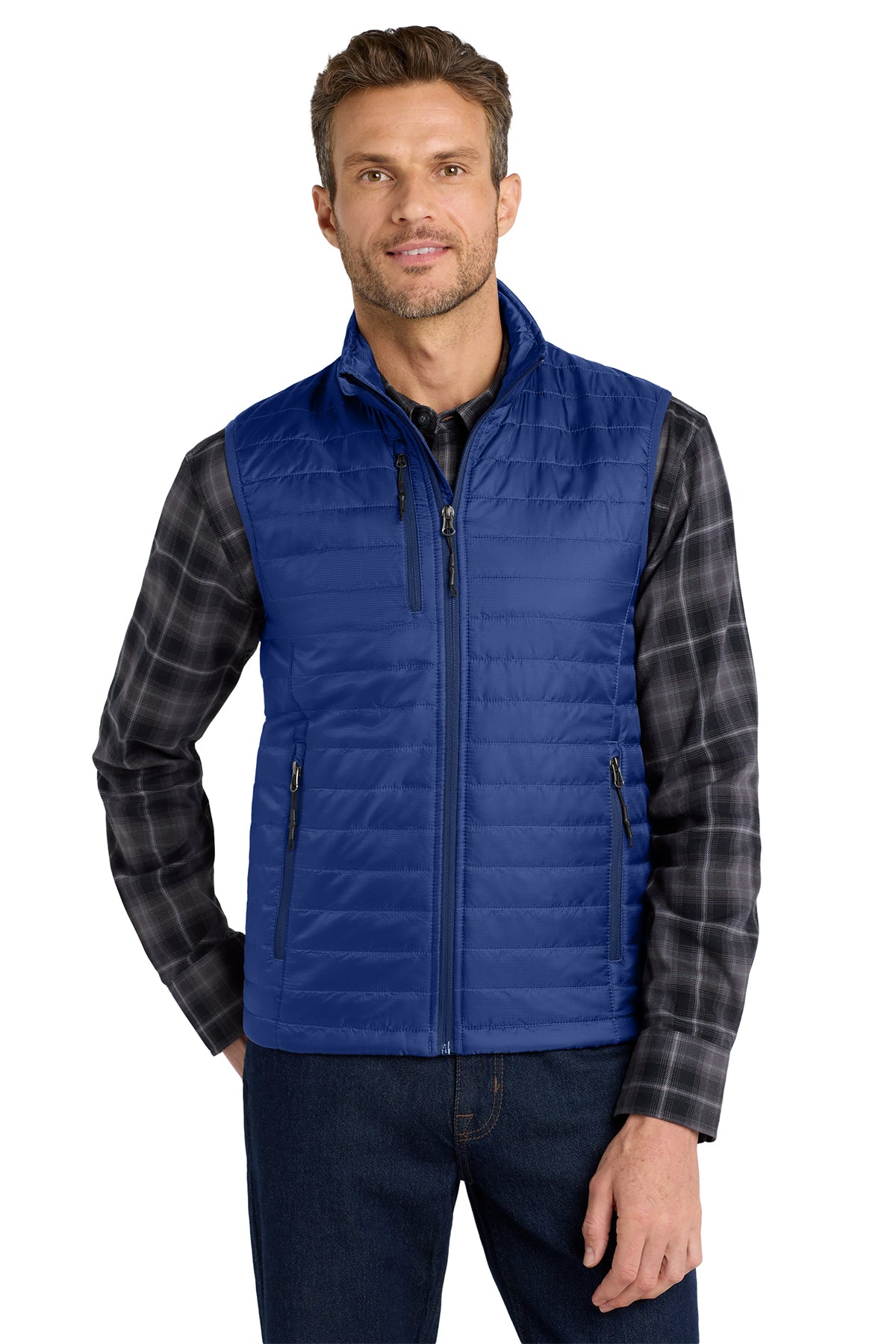 Embroidered Port Authority® Packable Puffy Vest