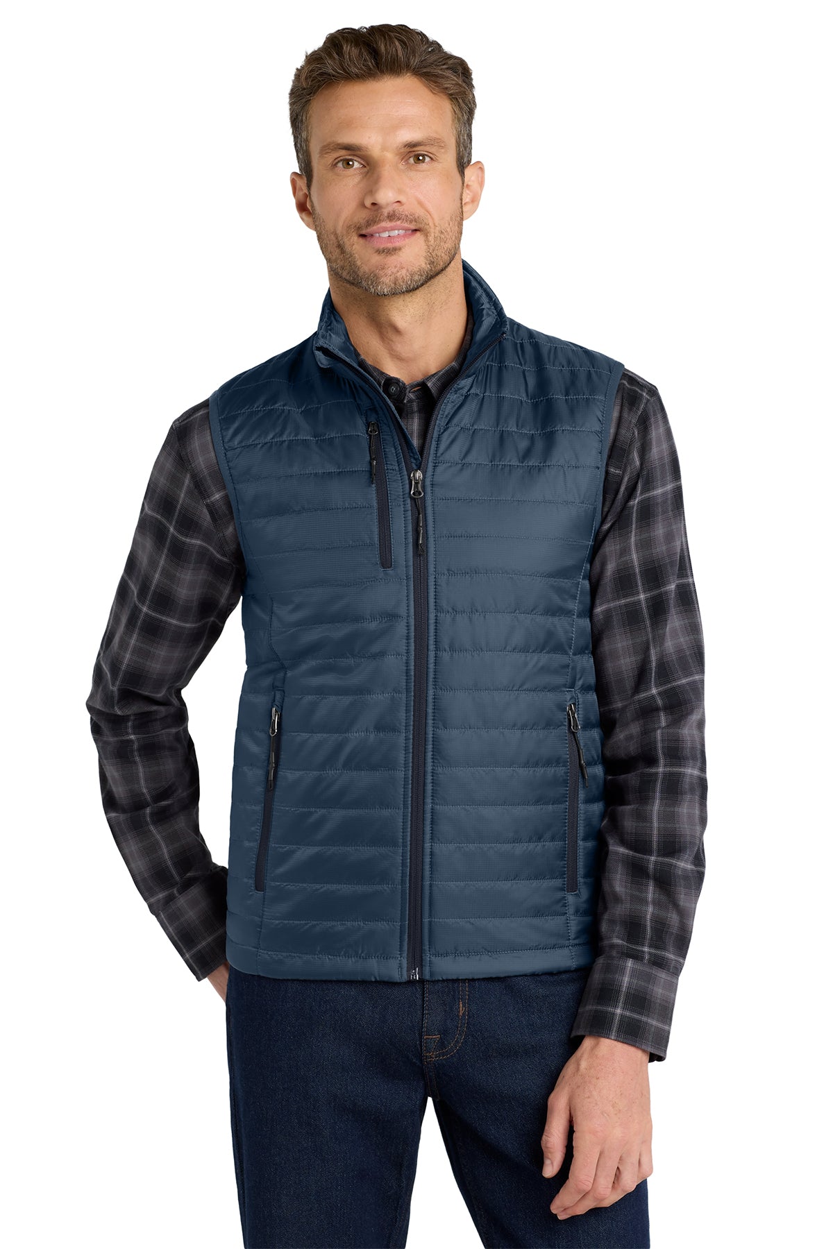 Embroidered Port Authority® Packable Puffy Vest