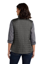Embroidered Port Authority® Women's Packable Puffy Vest