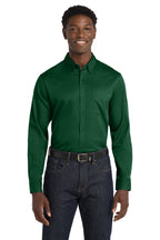 Port Authority® Long Sleeve SuperPro React™ Twill Shirt