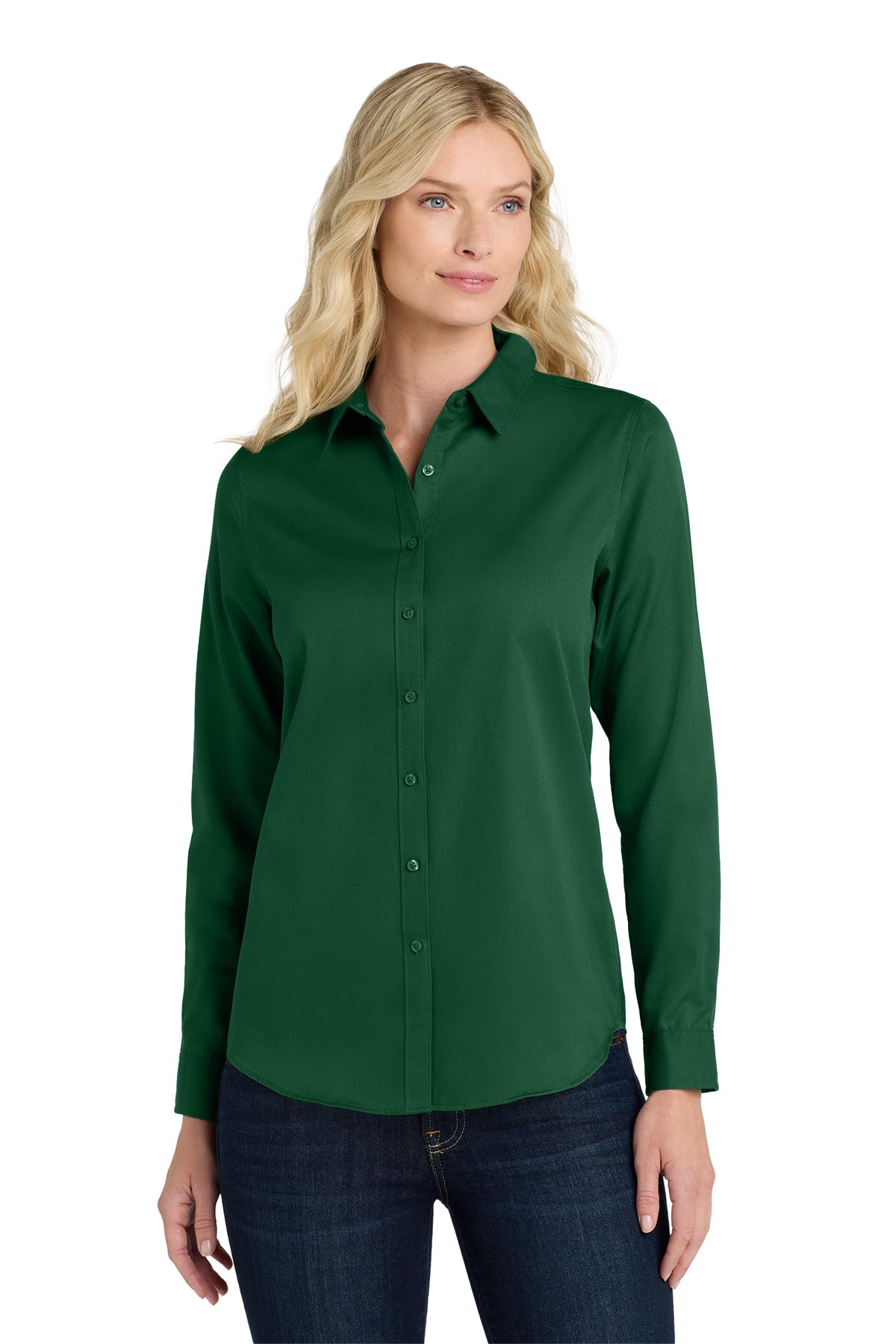 Port Authority® Women's Long Sleeve SuperPro React™