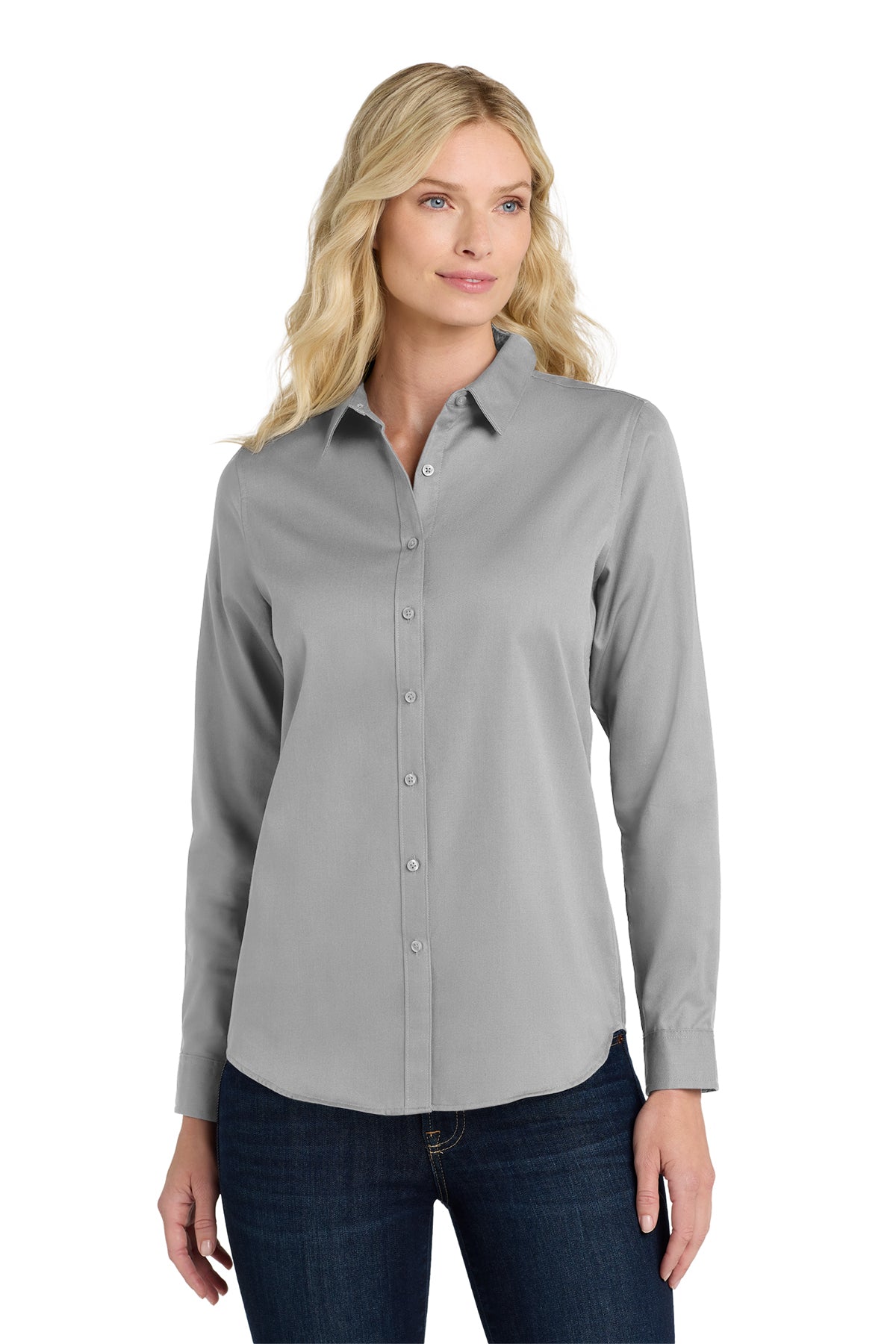 Port Authority® Women's Long Sleeve SuperPro React™