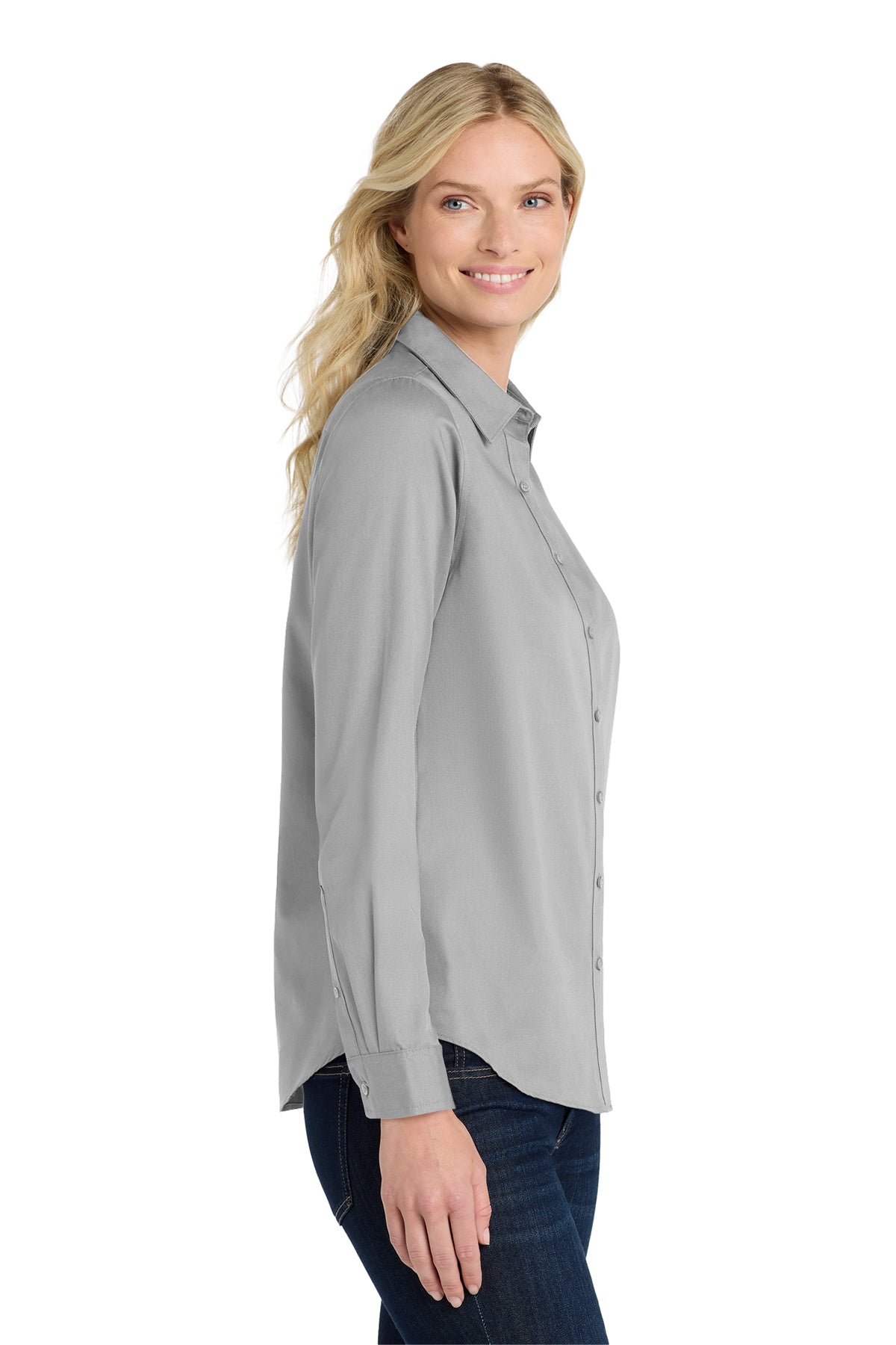 Port Authority® Women's Long Sleeve SuperPro React™