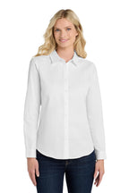 Port Authority® Women's Long Sleeve SuperPro React™
