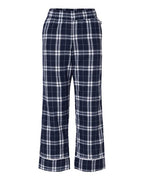 Youth Wide Cuff Flannel Pants