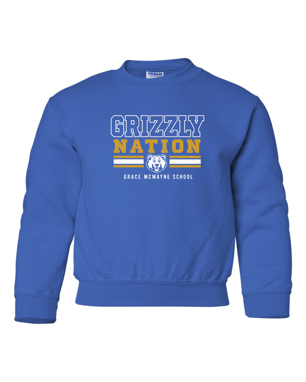GM Youth Heavy Blend™ Crewneck Sweatshirt
