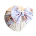 Neutral Boho Rainbows Headwrap Bow