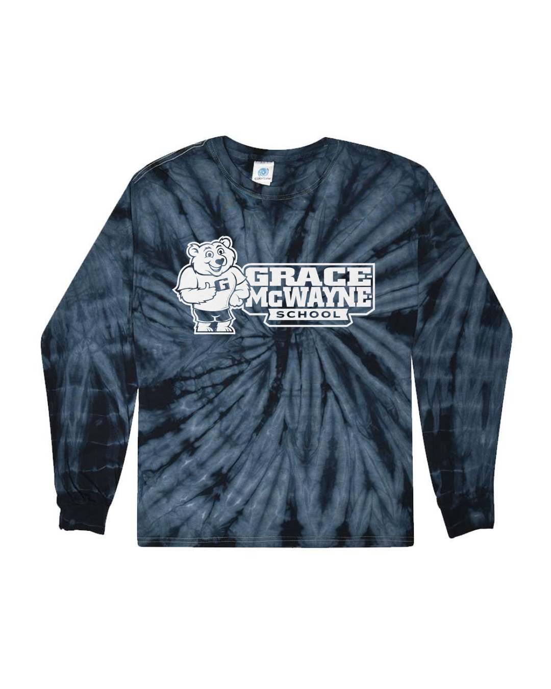 GM Youth Tie-Dyed Long Sleeve T-Shirt