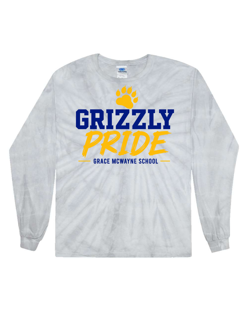 GM Youth/Adult Tie-Dyed Long Sleeve T-Shirt