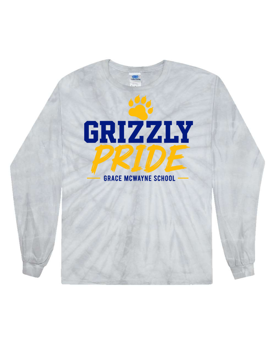 GM Youth/Adult Tie-Dyed Long Sleeve T-Shirt