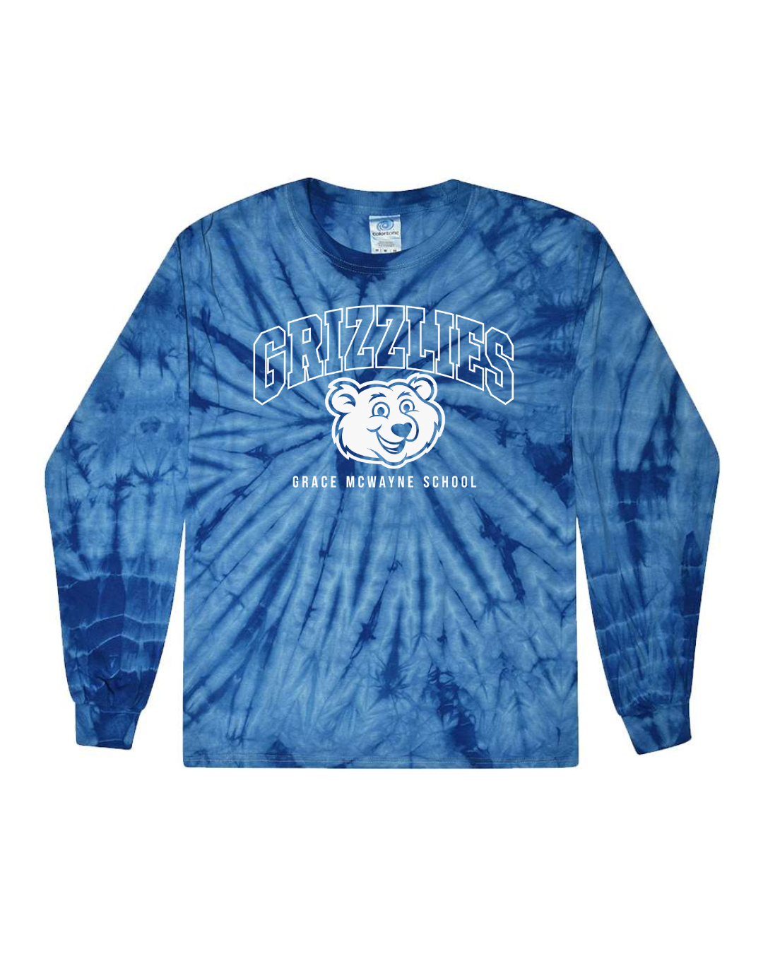 GM Youth/Adult Tie-Dyed Long Sleeve T-Shirt
