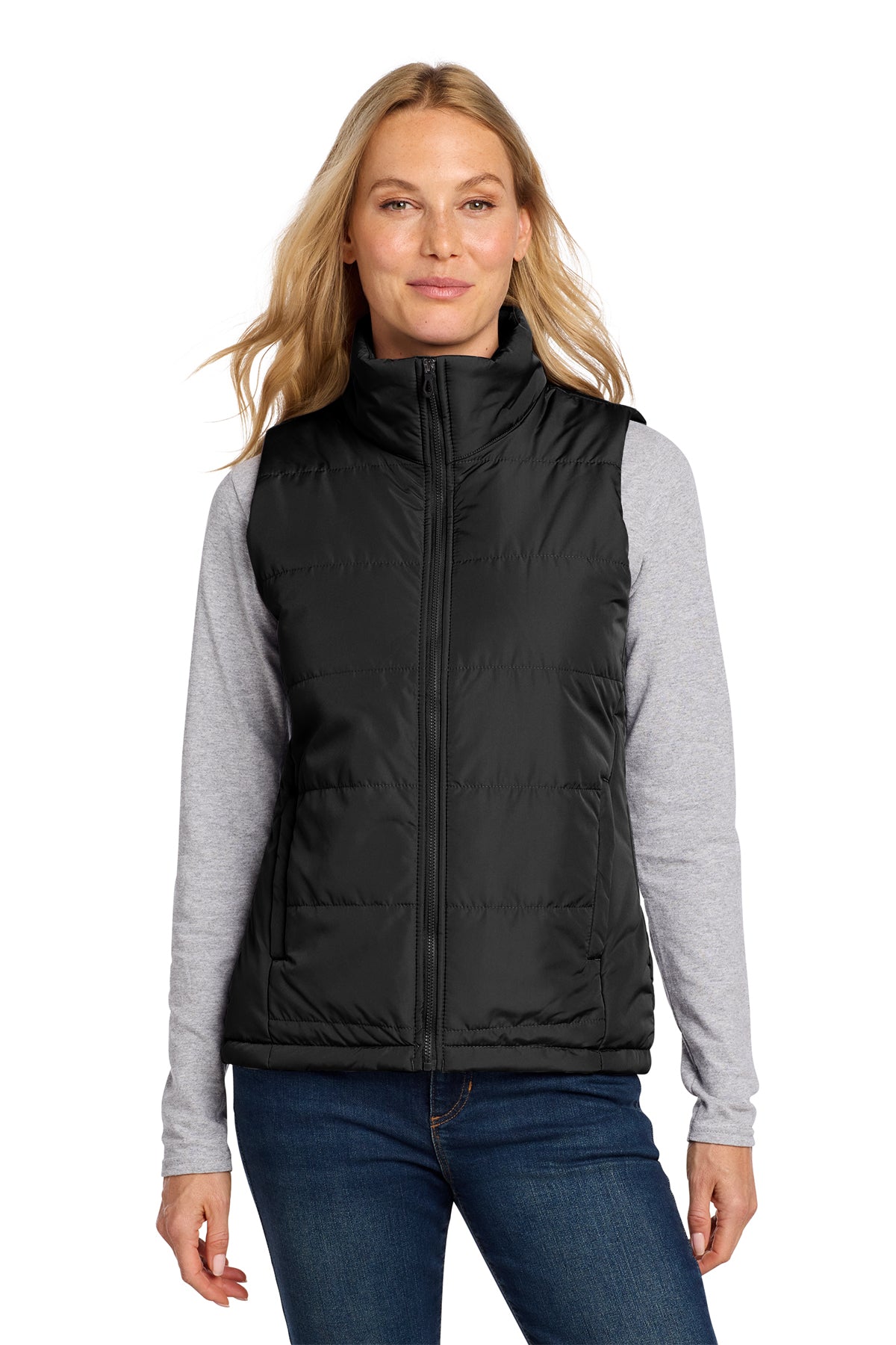 Embroidered Port Authority® Women's Puffer Vest