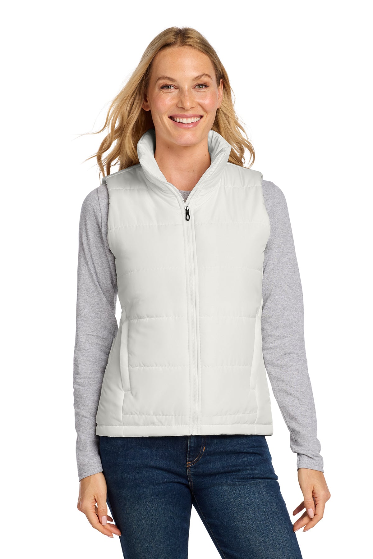 Embroidered Port Authority® Women's Puffer Vest