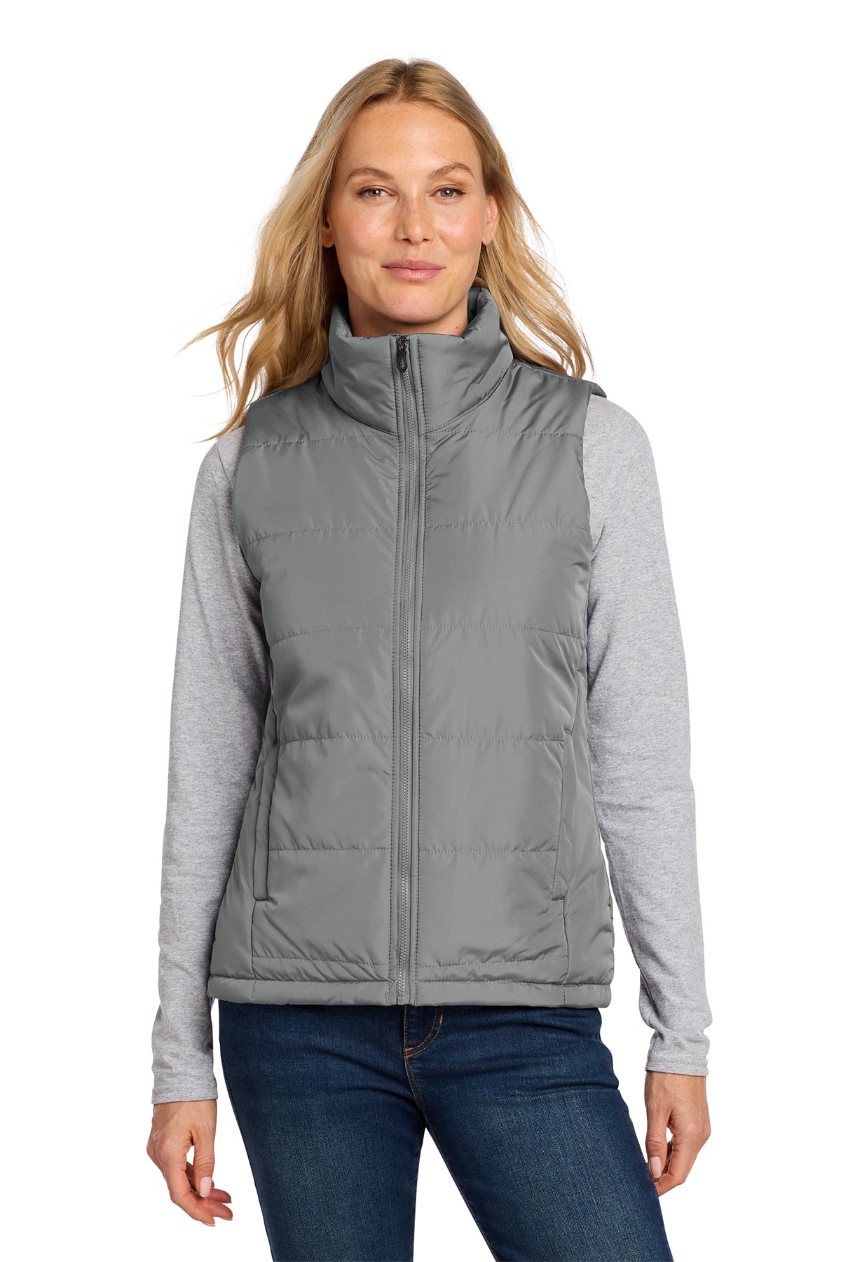 Embroidered Port Authority® Women's Puffer Vest