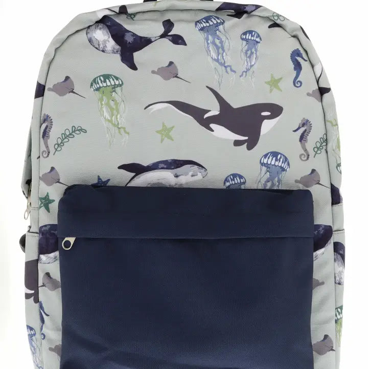Personalized Sea Life Backpack & Lunchbox Bundle