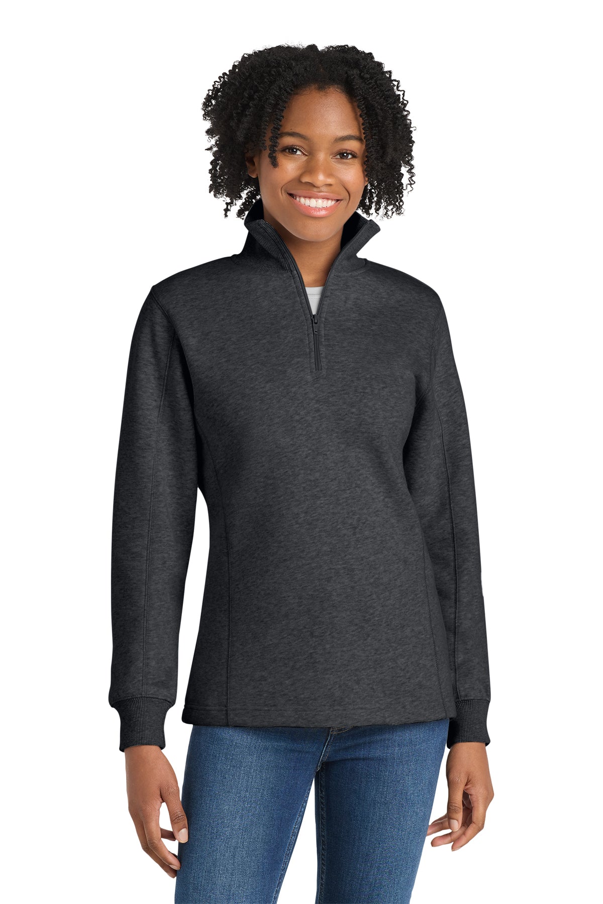 Embroidered Sport-Tek® Women's 1/4-Zip Sweatshirt