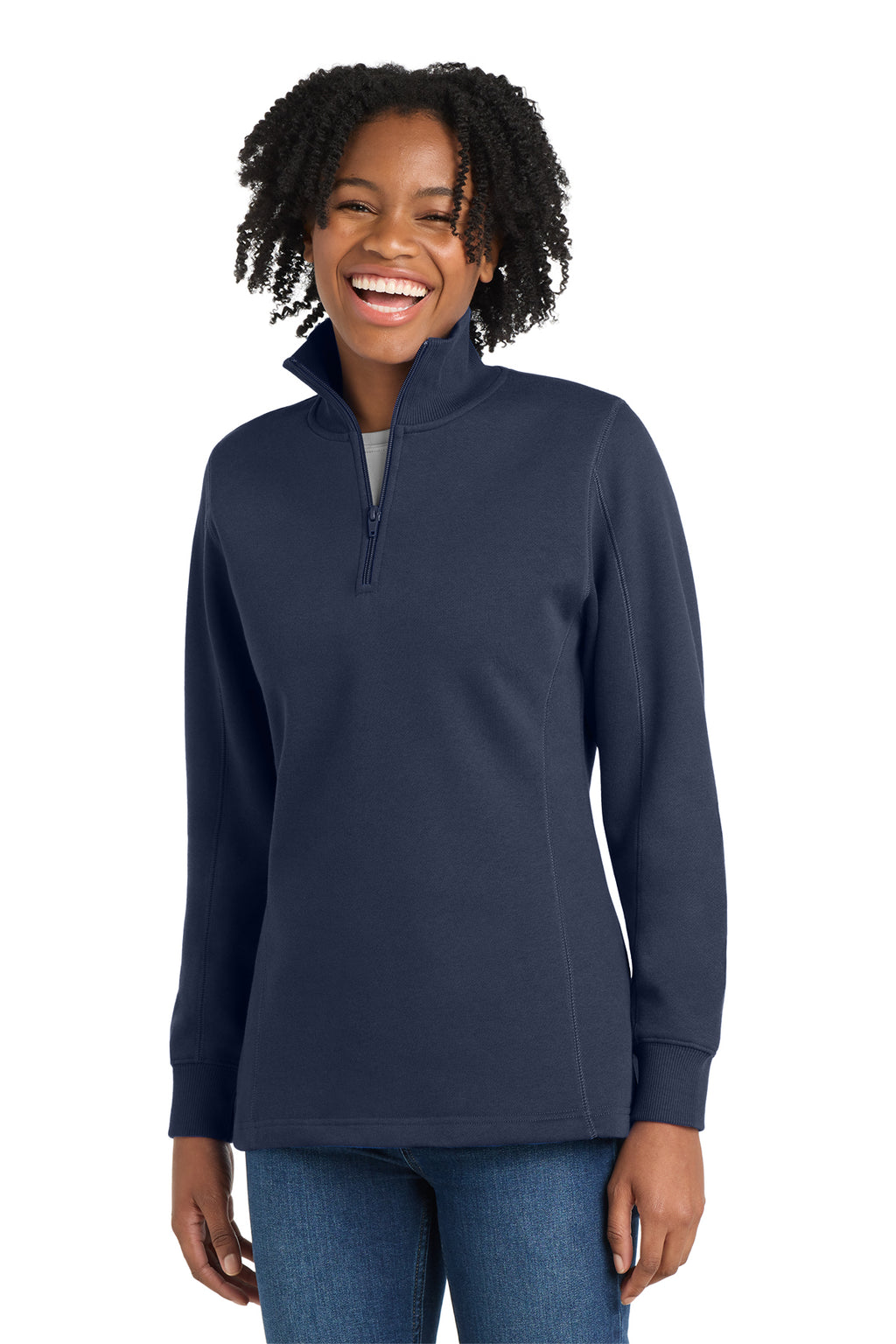 Embroidered Sport-Tek® Women's 1/4-Zip Sweatshirt