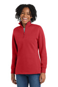 Red for ED: Sport-Tek® Women's 1/4-Zip Sweatshirt