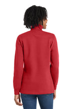 Red for ED: Sport-Tek® Women's 1/4-Zip Sweatshirt