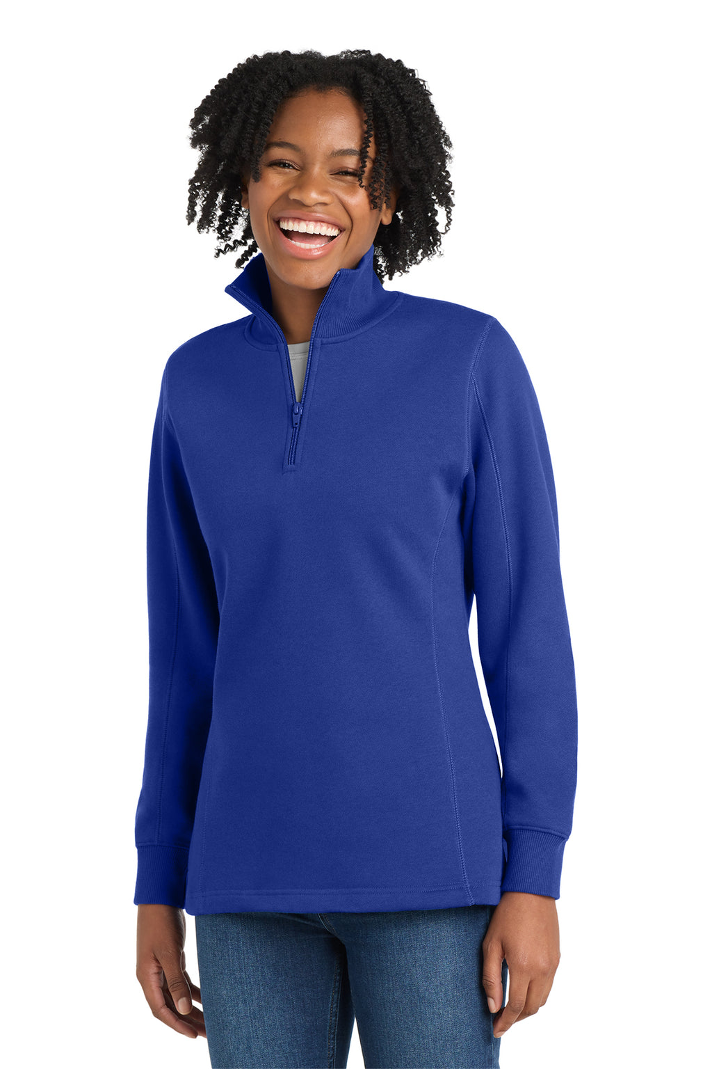 GM Embroidered Sport-Tek® Women's 1/4-Zip Sweatshirt