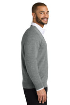 Embroidered Port Authority® Easy Care V-Neck Sweater