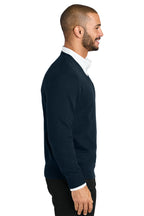 Embroidered Port Authority® Easy Care V-Neck Sweater