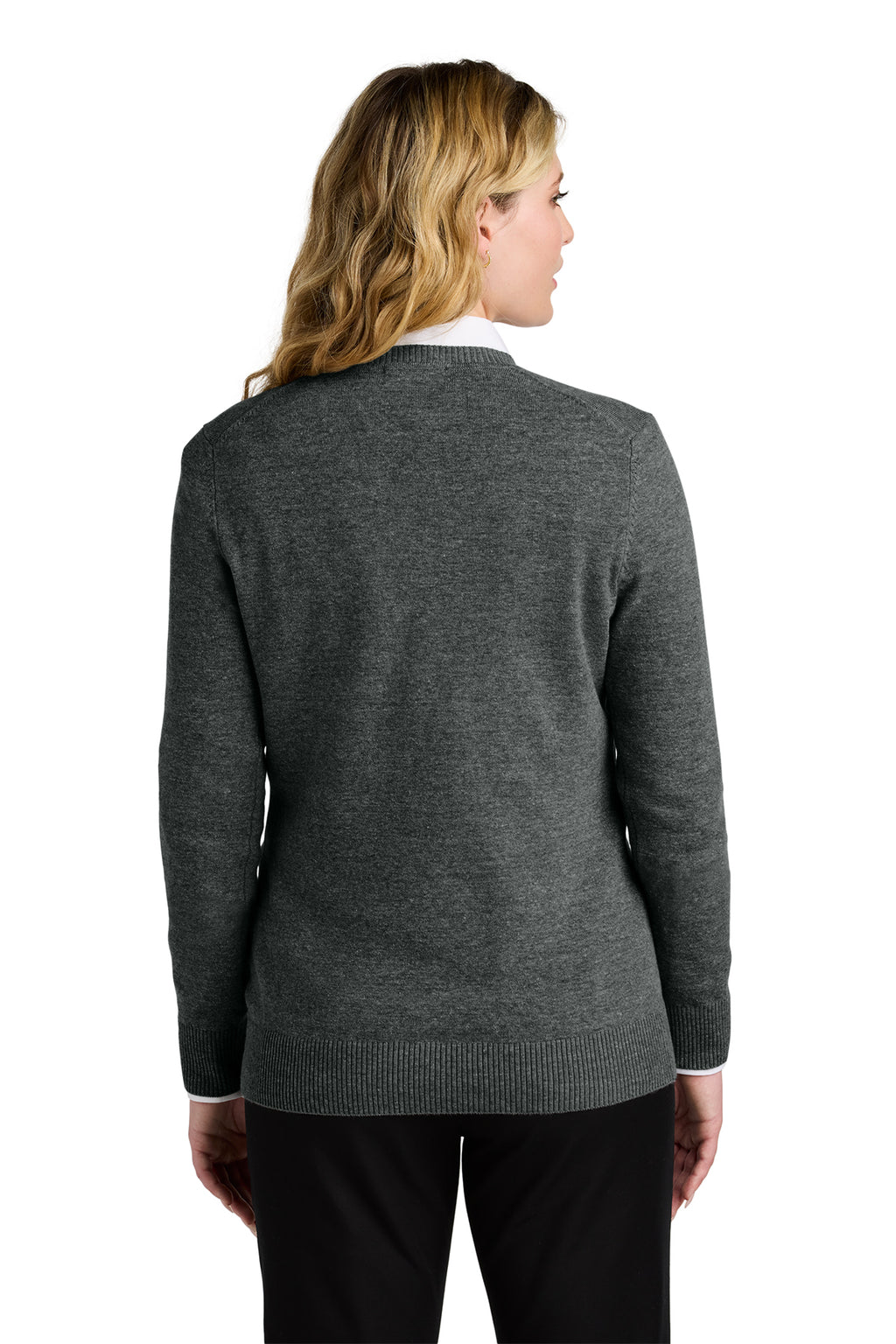 Embroidered Port Authority® Women’s Easy Care V-Neck Sweater