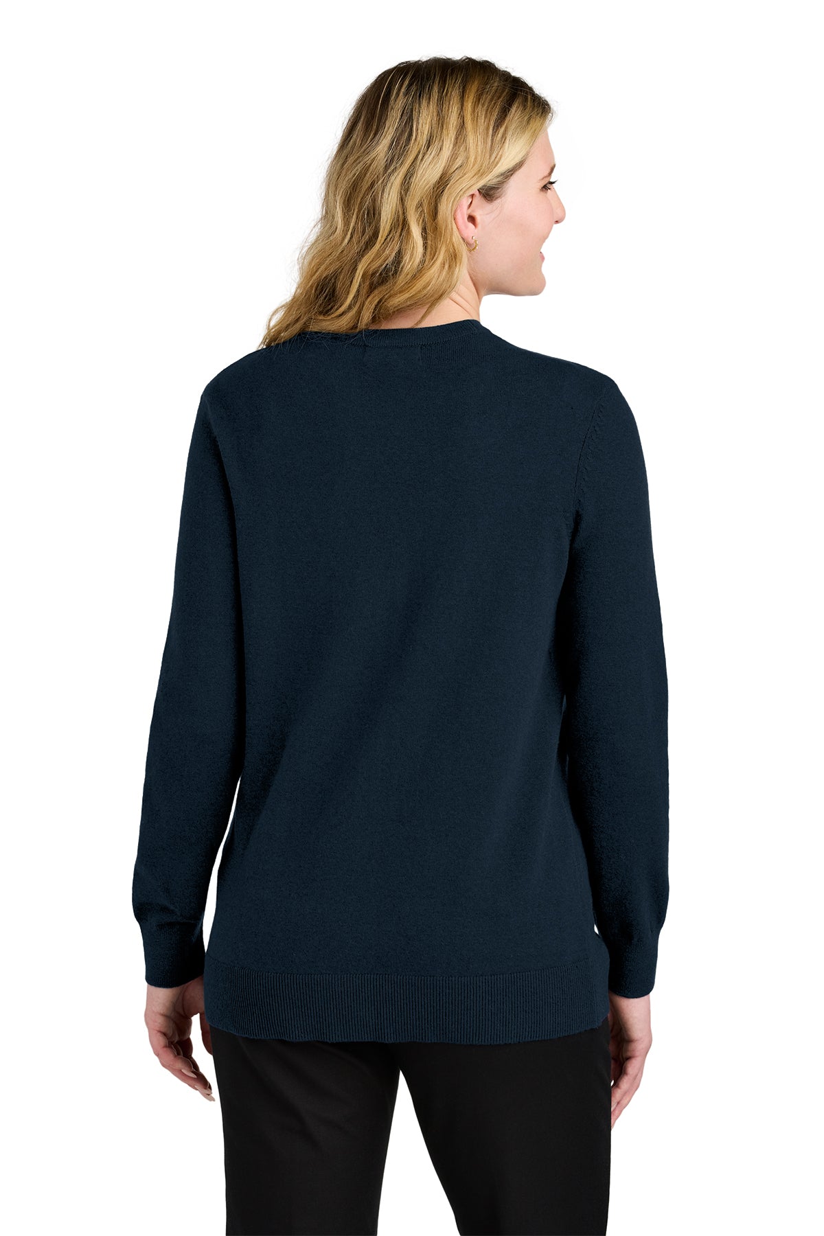 Embroidered Port Authority® Women’s Easy Care Button-Up Cardigan Sweater