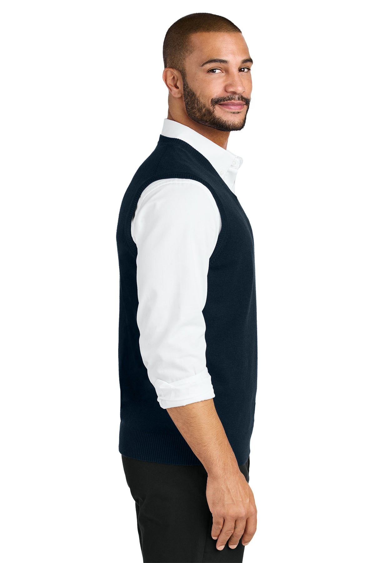 Embroidered Port Authority® Easy Care Sweater Vest