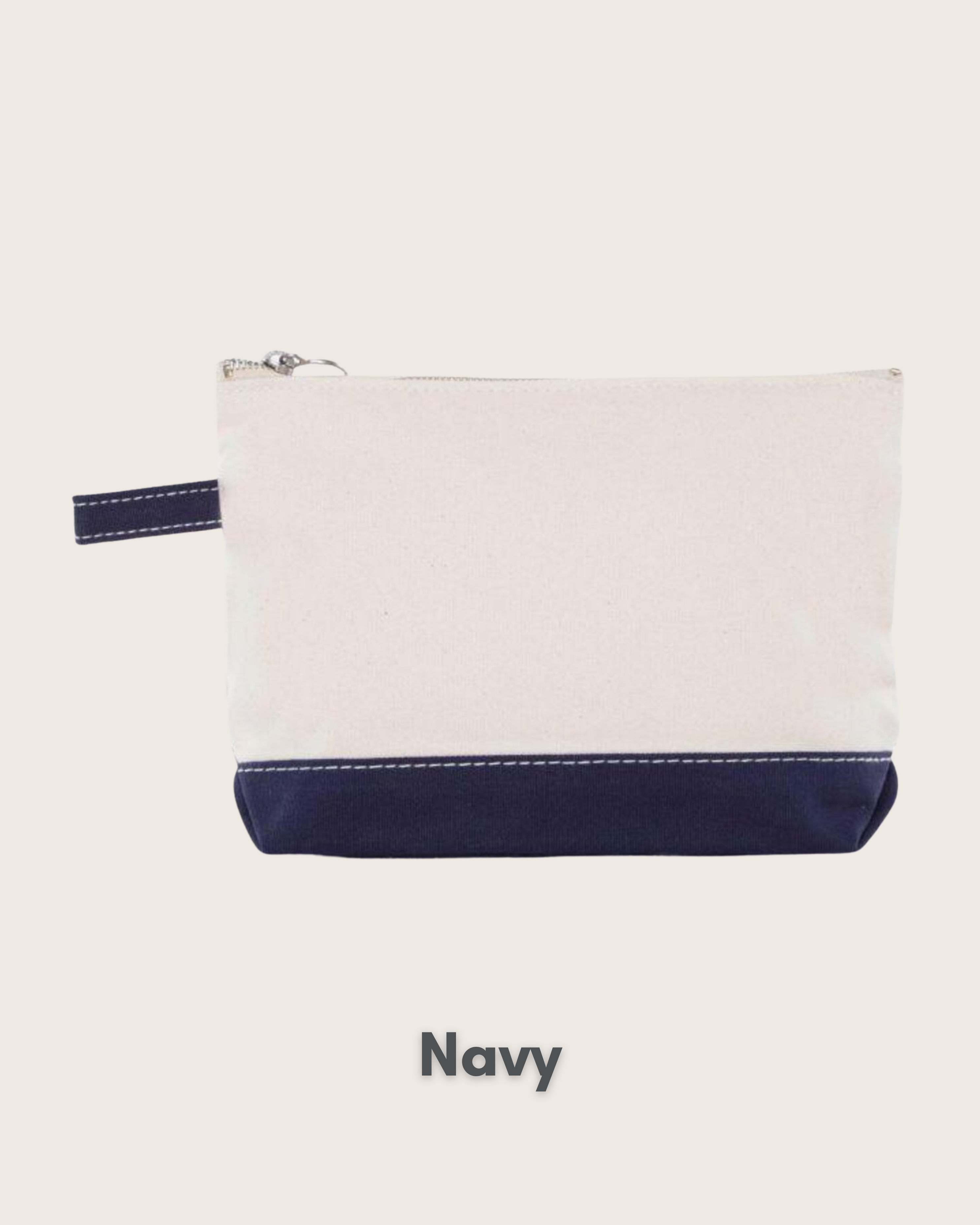 Personalized Embroidered Makeup Pouch