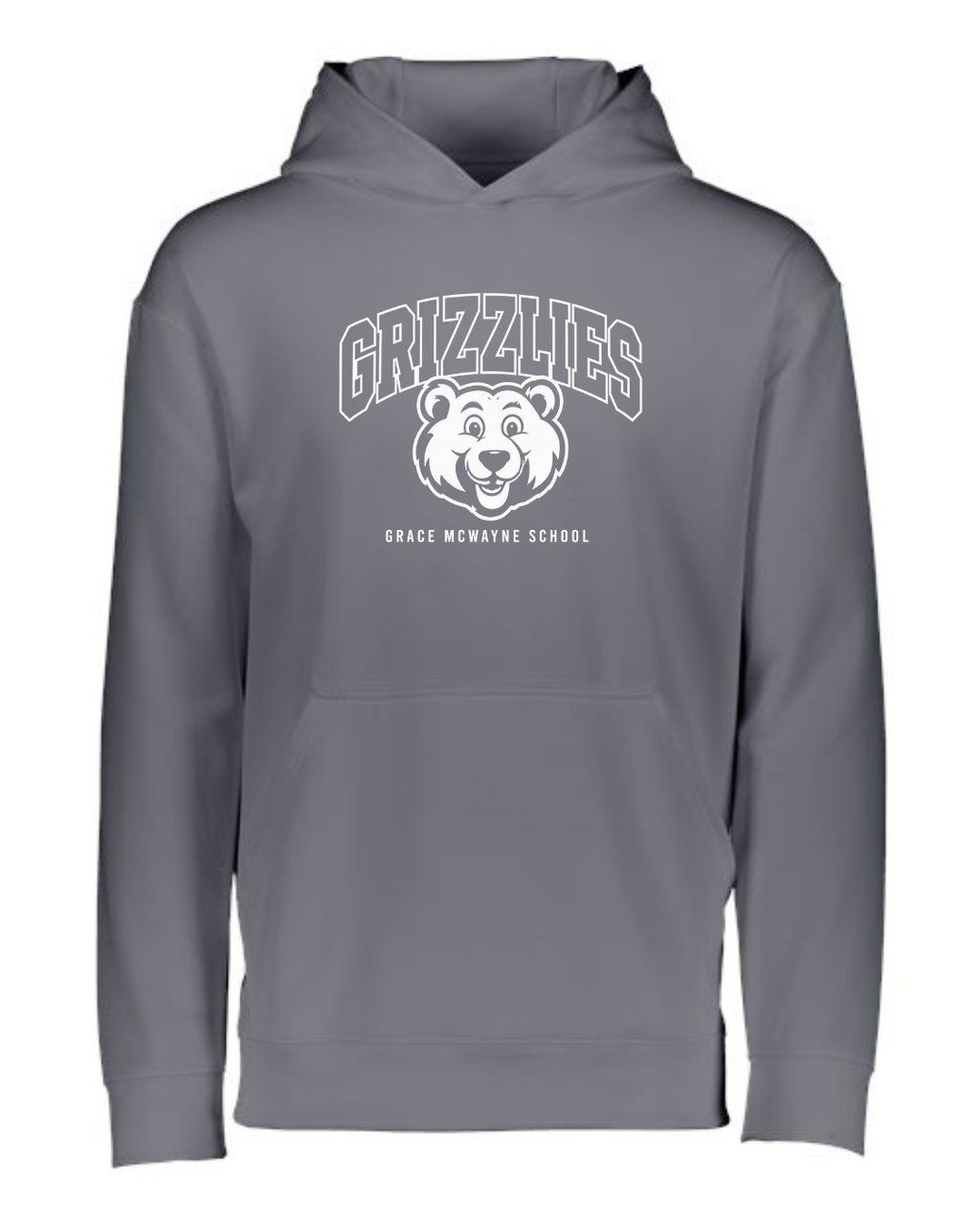 GM Youth Wicking Fleece Hooded Sweatshirt
