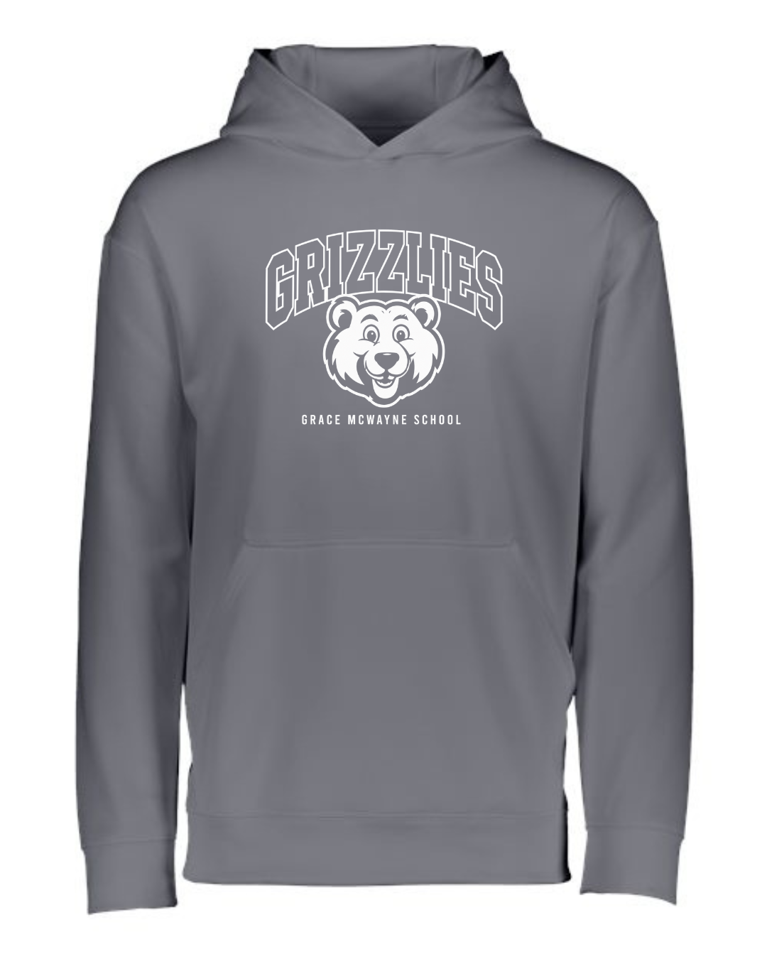 GM Youth Wicking Fleece Hooded Sweatshirt