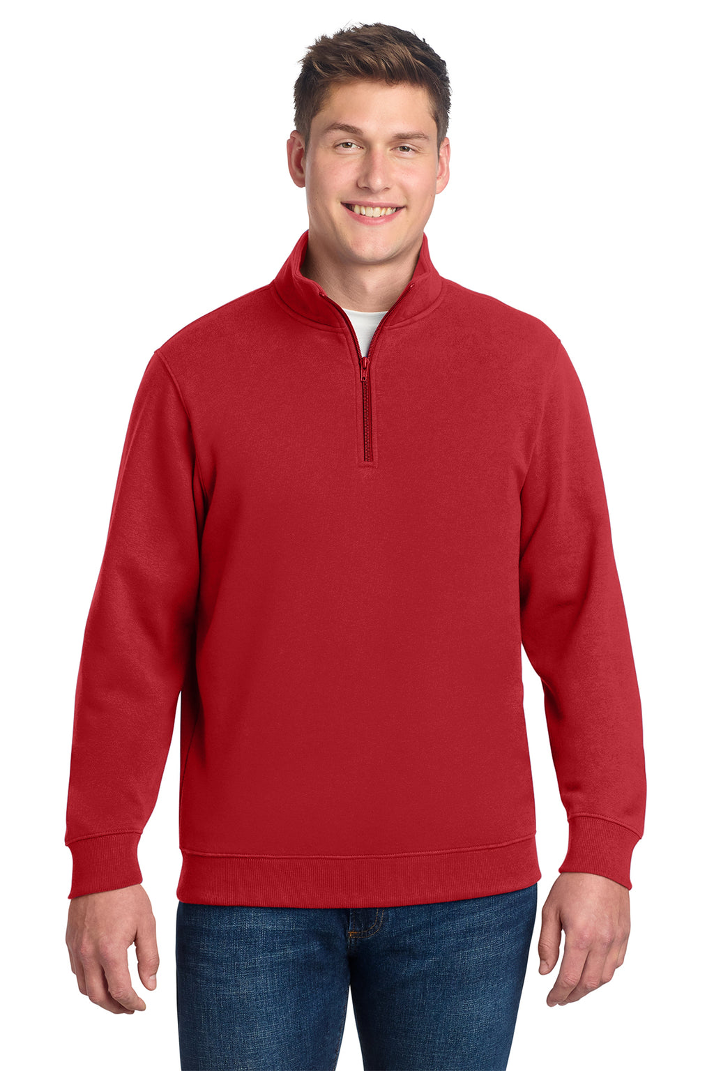 Red for ED: Sport-Tek® 1/4-Zip Sweatshirt