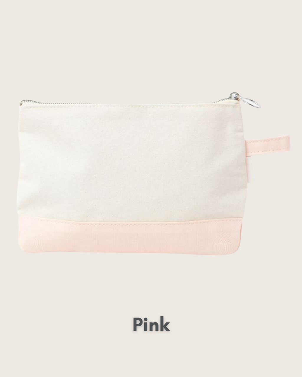 Personalized Embroidered Makeup Pouch