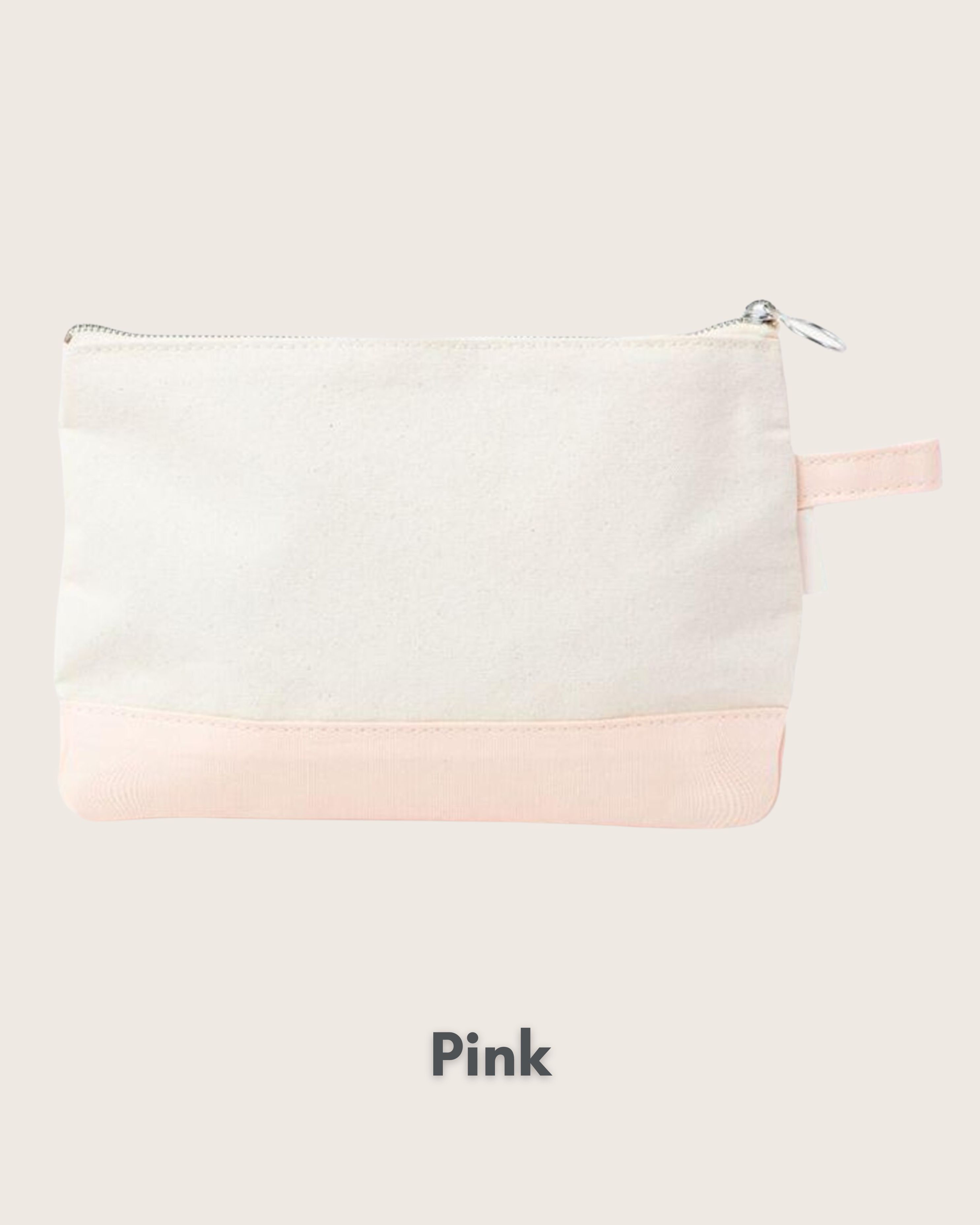 Personalized Embroidered Makeup Pouch