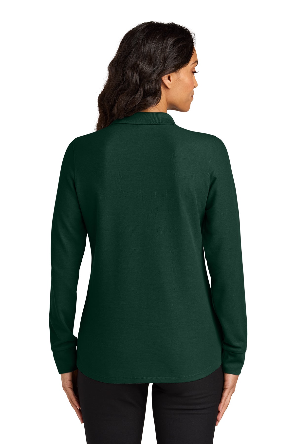 Port Authority® Women’s Wearever Signature Pique Long Sleeve Polo