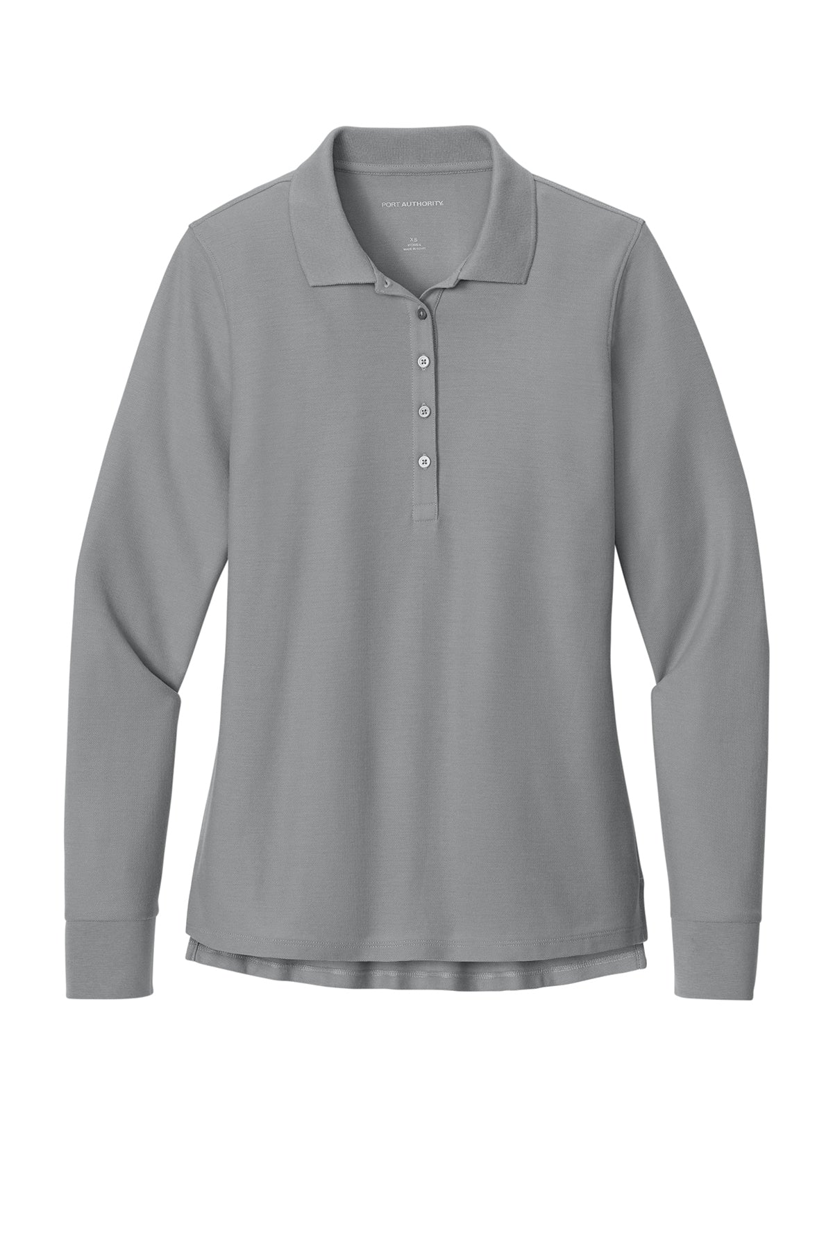 Port Authority® Women’s Wearever Signature Pique Long Sleeve Polo