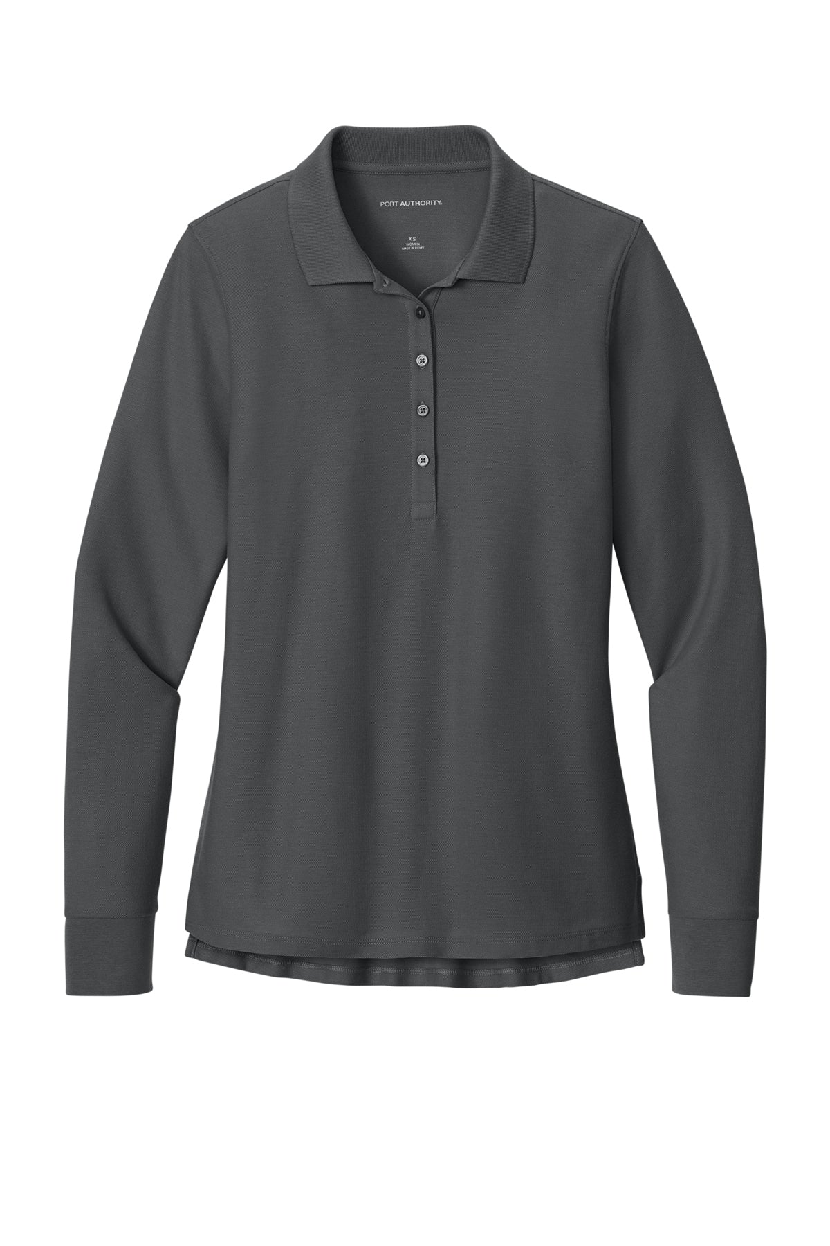 Port Authority® Women’s Wearever Signature Pique Long Sleeve Polo