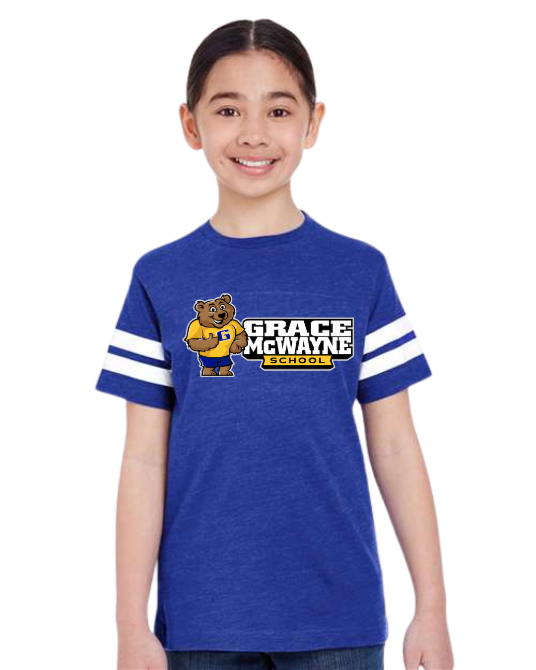 GM Youth Football Fine Jersey Tee