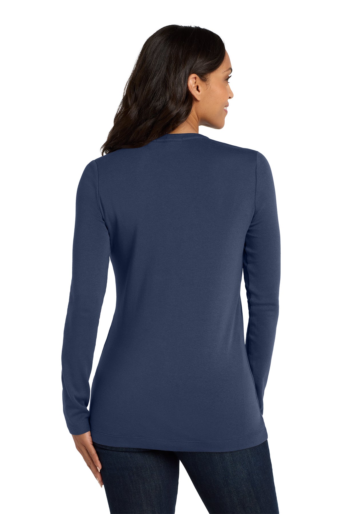 Embroidered Port Authority® Women's Concept Stretch Button-Front Cardigan