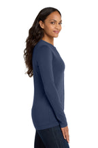 Embroidered Port Authority® Women's Concept Stretch Button-Front Cardigan