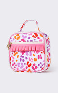 Personalized Cheetah Printed Kids Girls Lunchbox