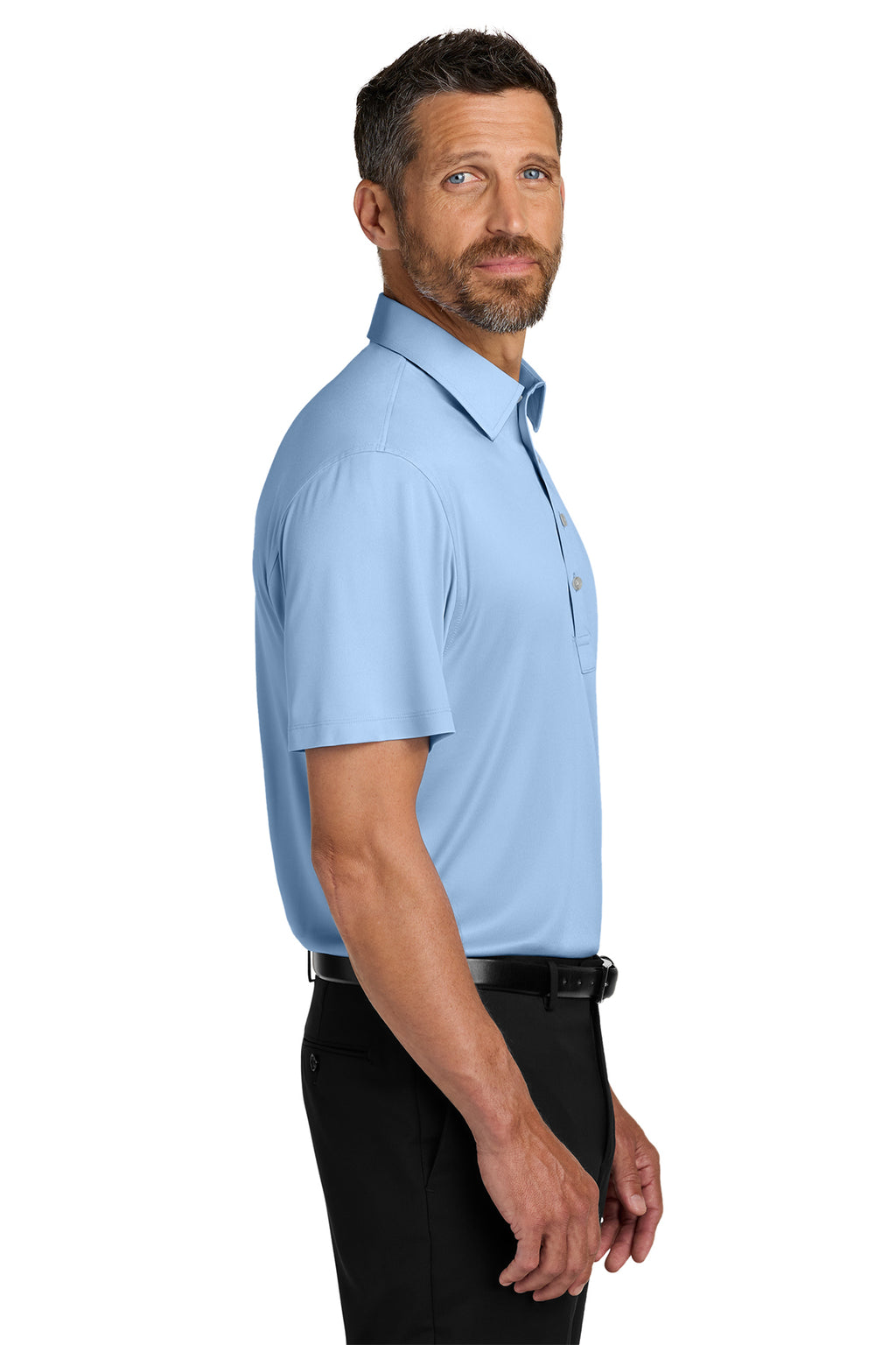 Embroidered Port Authority® Shirt Collar Polo