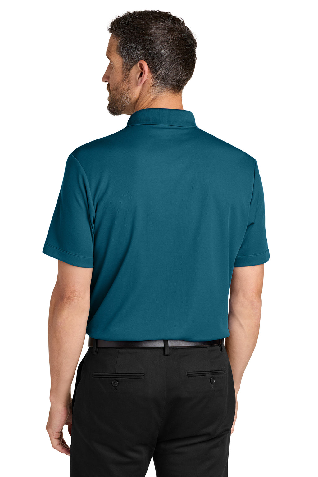 Embroidered Port Authority® Plaited Pique Polo