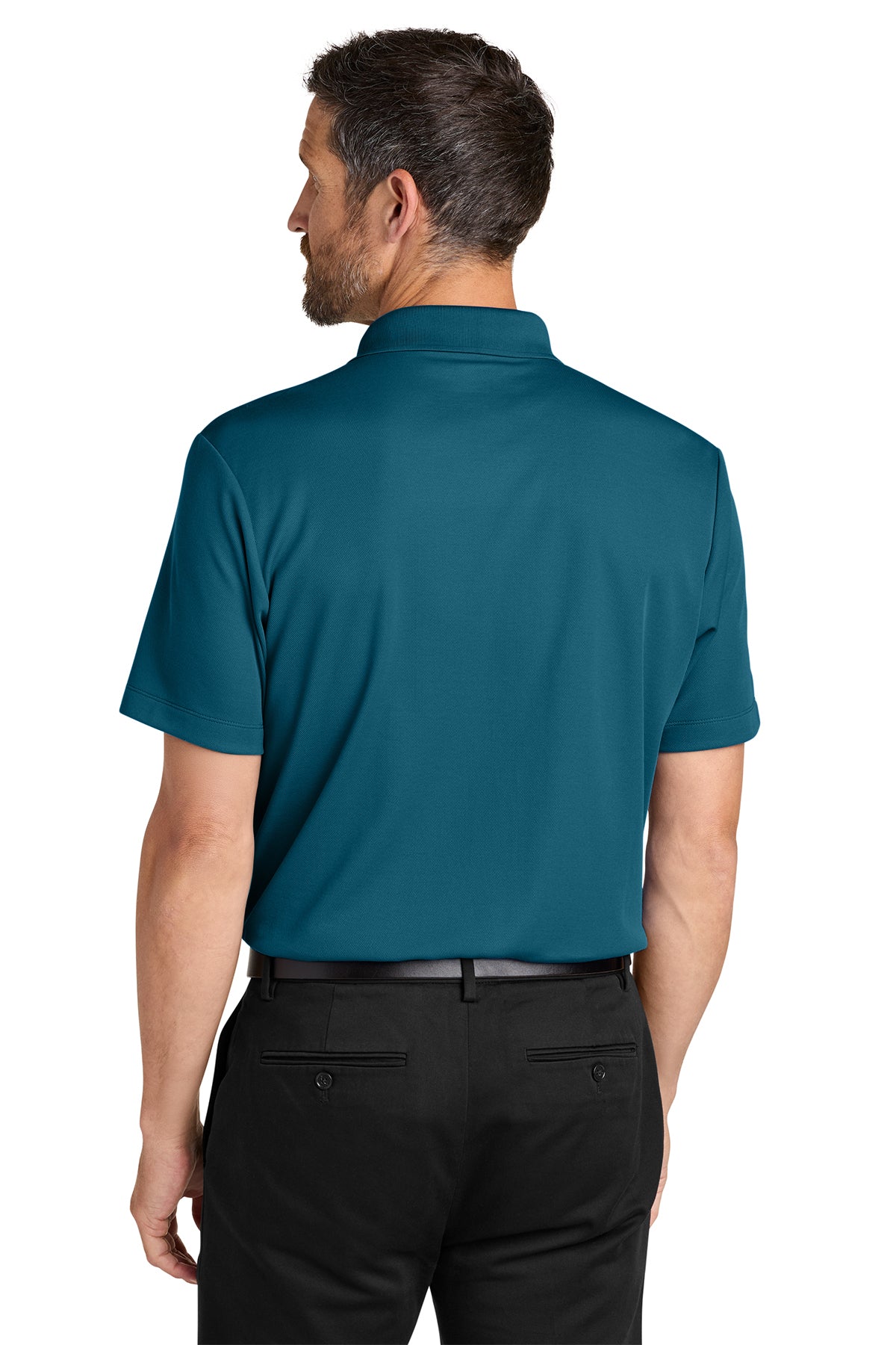 Embroidered Port Authority® Plaited Pique Polo