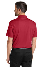 Red for ED: Port Authority® Plaited Pique Polo