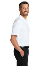 Embroidered Port Authority® Plaited Pique Polo
