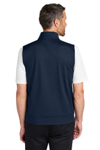 Embroidered Port Authority® C-FREE® Double Knit 1/4-Zip Vest