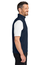Embroidered Port Authority® C-FREE® Double Knit 1/4-Zip Vest