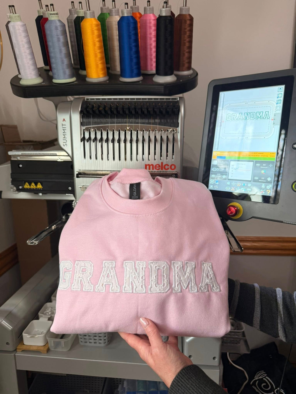 Varsity Letter Crewneck "Grandma"